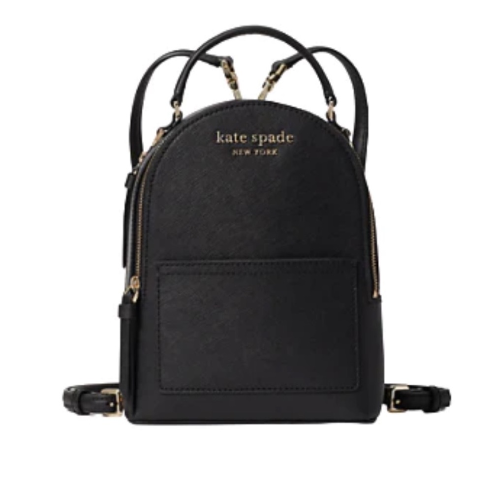 Kate spade cameron mini convertible backpack black